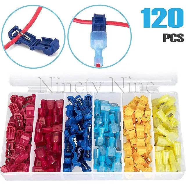 WOZOBUY Heat Shrinkable Wire Connectors SST21 Waterproof Sleeve AWG22-18 Butt Electrical Splice Tinned Solder Seal Terminal - electrical center b2c