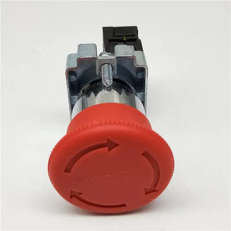 XB2-BS142 XB2-BS442 XB2-BS542 1NC Key Emergency Stop Rotary Push Button Switch 2 Position Locking 22mm Mushroom Head Button - electrical center b2c