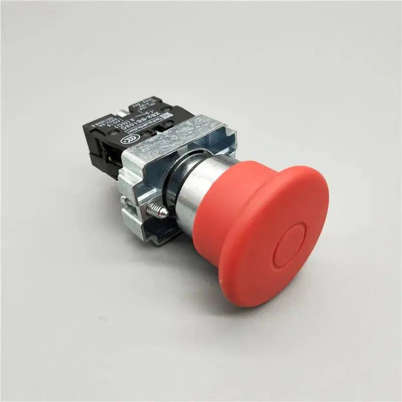 XB2-BS142 XB2-BS442 XB2-BS542 1NC Key Emergency Stop Rotary Push Button Switch 2 Position Locking 22mm Mushroom Head Button - electrical center b2c