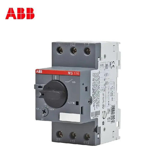 ABB- Motor protector circuit breaker MS116 / 0.16A -32A - electrical center b2c,motor protector circuit breaker