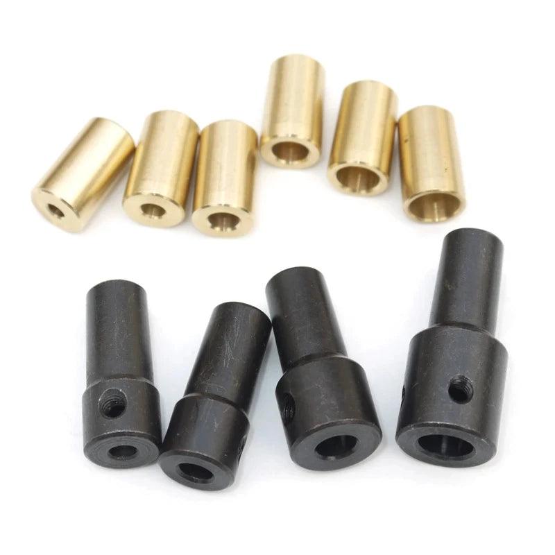 B10 Drill Chuck Connecting Rod Shaft Motor Sleeve Copper Steel Taper Coupling 3.17mm/4mm/5mm/6.35mm/7mm/8mm/10mm/11mm/12mm/14mm