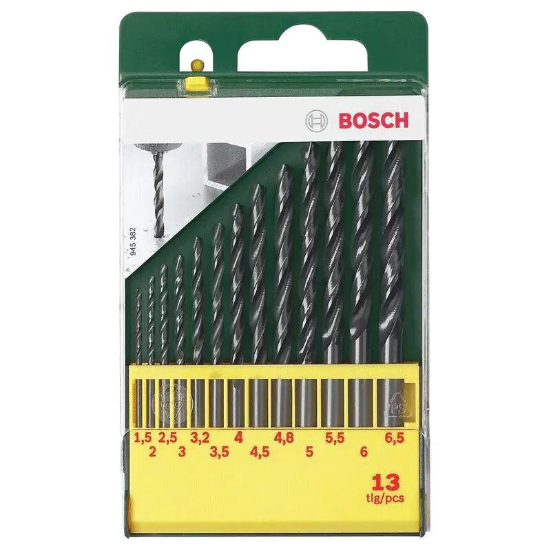 BOSCH- 13 Twist Drill Set 1.5-6.5mm Metal Drilling| 13pcs/set - electrical center b2c