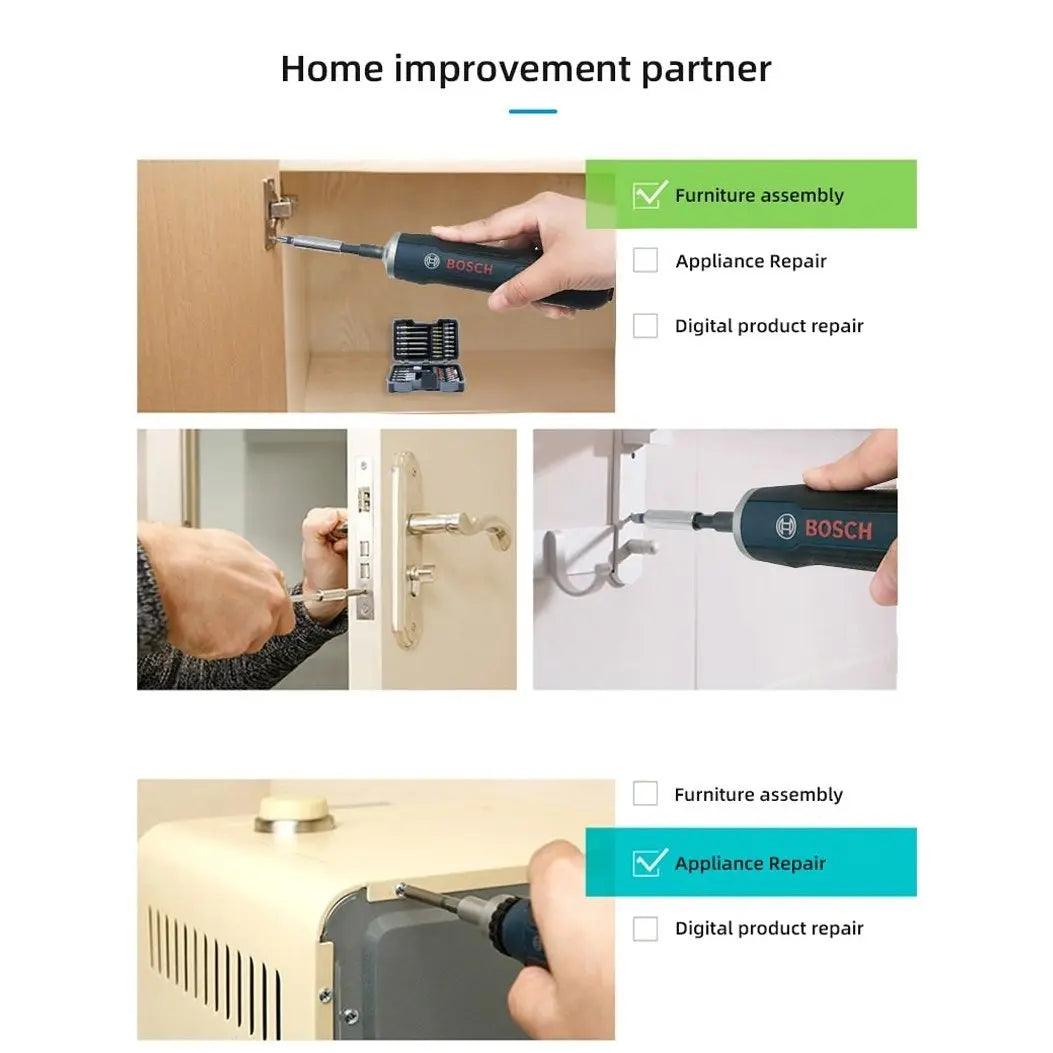 BOSCH- 43 Piece Screwdriver Head Set Rainbow Magic Box - electrical center b2c