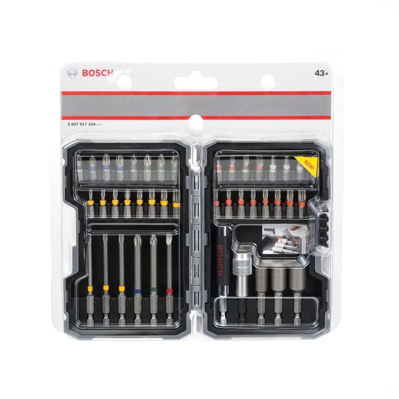 BOSCH- 43 Piece Screwdriver Head Set Rainbow Magic Box - electrical center b2c