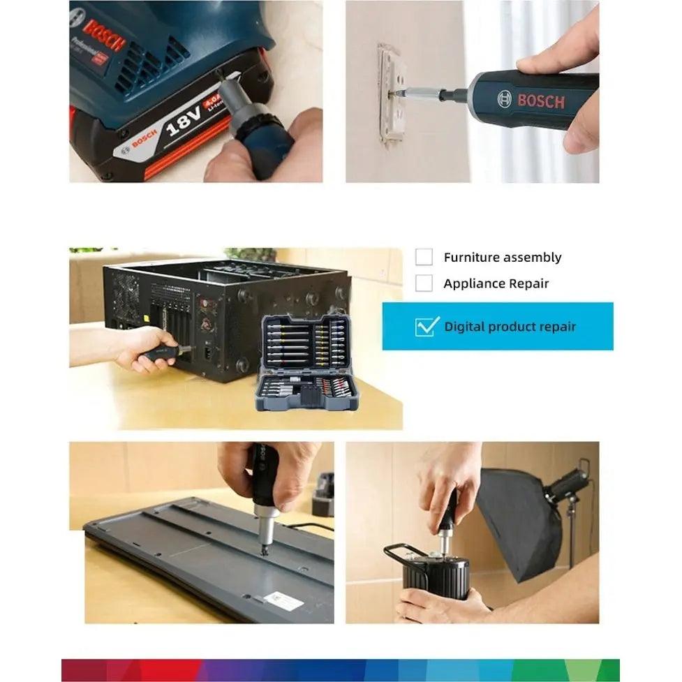 BOSCH- 43 Piece Screwdriver Head Set Rainbow Magic Box - electrical center b2c