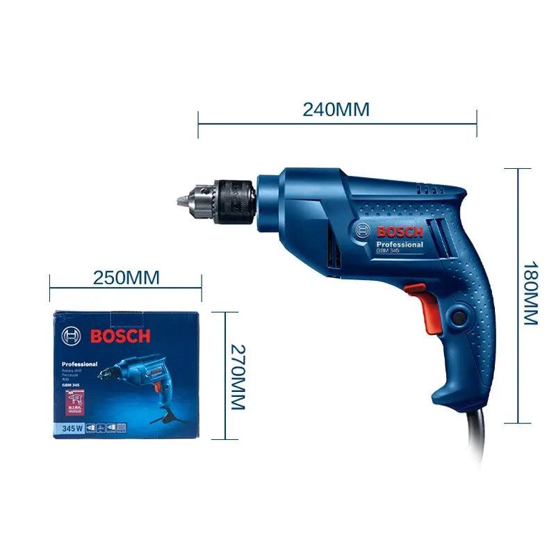BOSCH- Electric Drill GBM 345 Electric Screwdriver| (Send 5 Original Drill Dits) - electrical center b2c