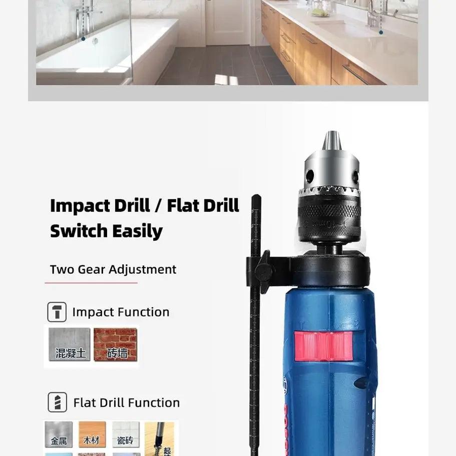 BOSCH- GSB570 Impact Drill Hand Electric Drill| Household Multi-Function - electrical center b2c