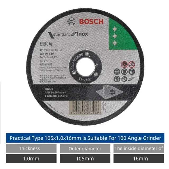 BOSCH- Metal Cutting Blades For 100mm Angle Grinder Metal Cutting| 5 to 25PCS Optional - electrical center b2c