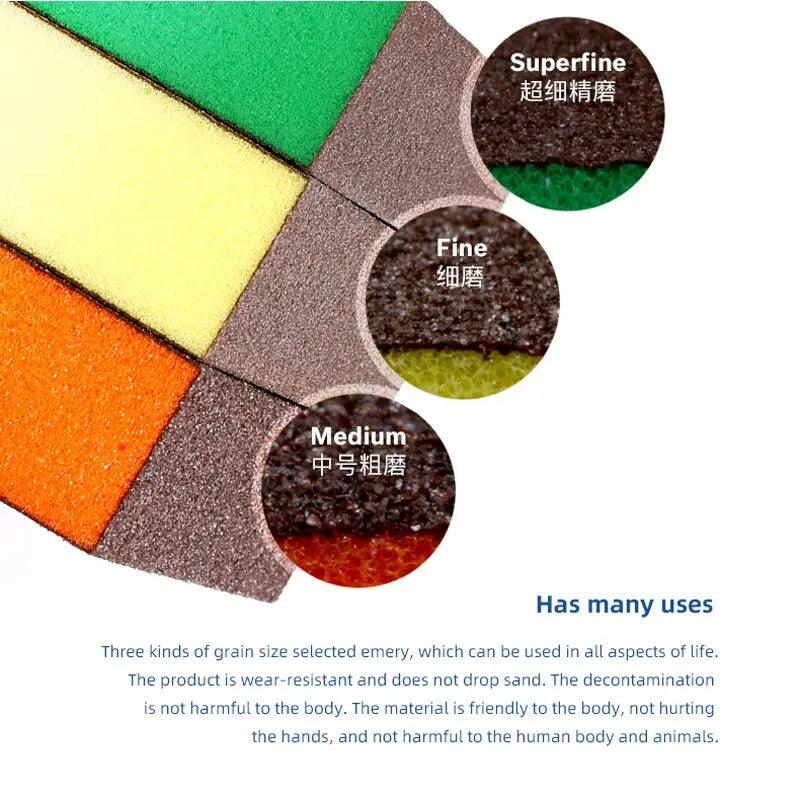 BOSCH- Sponge Sand Magic Wipe Clean Pot 3Pcs/set - electrical center b2c