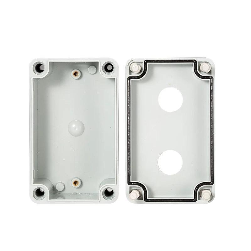 Button switch waterproof box22mm elevator emergency stop self-locking start stop control box plastic electrical box industry