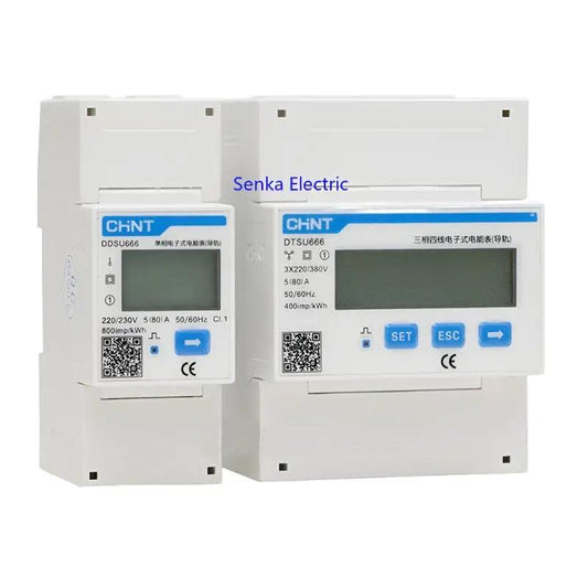 CHINT- Multifunction Meter Programable| V,A,W,KWH,VAR, RS485 6A-80 optional - electrical center b2c