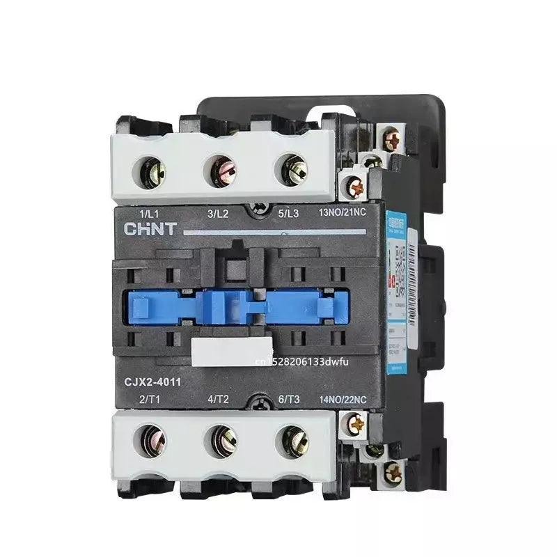 CHINT NXC-40 40A LC1D LC1 AC Contactor CJX2-4011 NO NC 3-Phase DIN Rail Mount Electric Power Contactor AC 24V 36V 110V 220V 380V