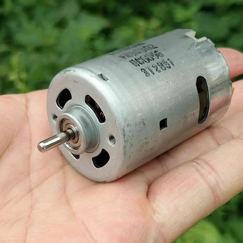 DC 12V 18V 25000RPM High Speed RS 545 Motor With Cooling Fan Ball Bearing Large Power for Electric Drill Tools Cutting