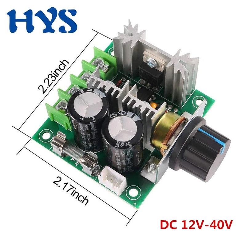 DC 12V-40V 10A 400W PWM Controller Speed Motor Pomp Control Regulate Speed Adjustable Power Pump Drive Module,dc motor controller 12v
