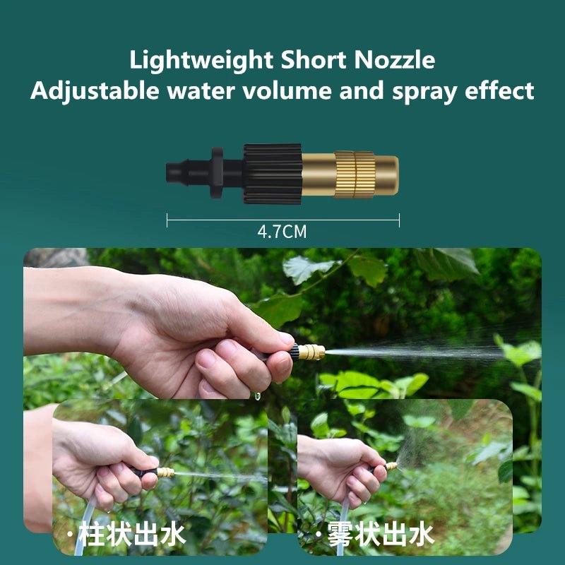 DC 5V Electric Water Pump USB Charging Treasure Watering Can Spray Gun Portable Multi-functional Household Water Pomp Adjust