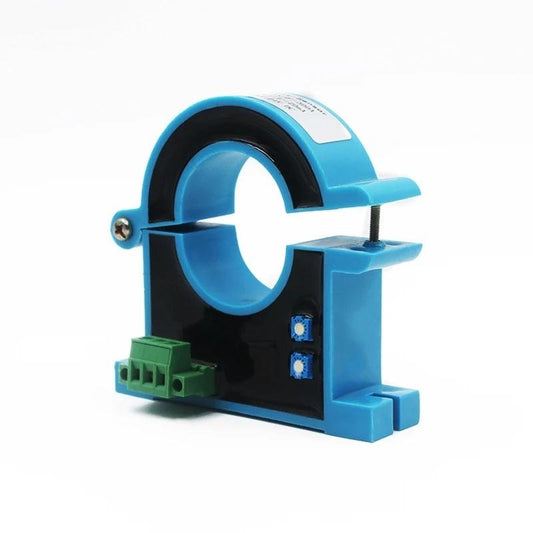 Open Loop Split Core CT Current Transformer Converter DC Current Transmitter Analog 4-20mA 0-10V output Hall Current Transducer 25mm aperture|DC12V,4-20ma relay