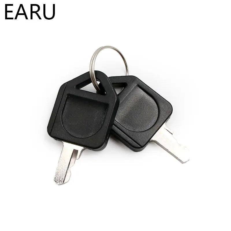 EARU- 16mm 19mm 22mm Waterproof Stainless Steel Lock Key Knob Rotary Switch - electrical center b2c