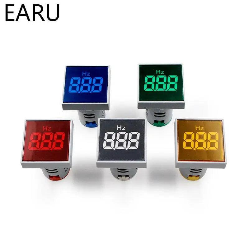 EARU- 22MM Digital Hertz Frequency Meters| Monitor 20-75HZ - electrical center b2c