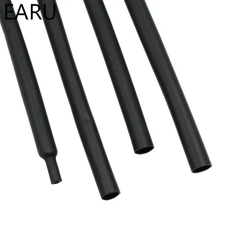 EARU-  3:1 Heat Shrink Tube with Glue|  1.6/2.4/3.2/4.8/6.4/7.9/9.5/12.7mm 1M/LOT - electrical center b2c