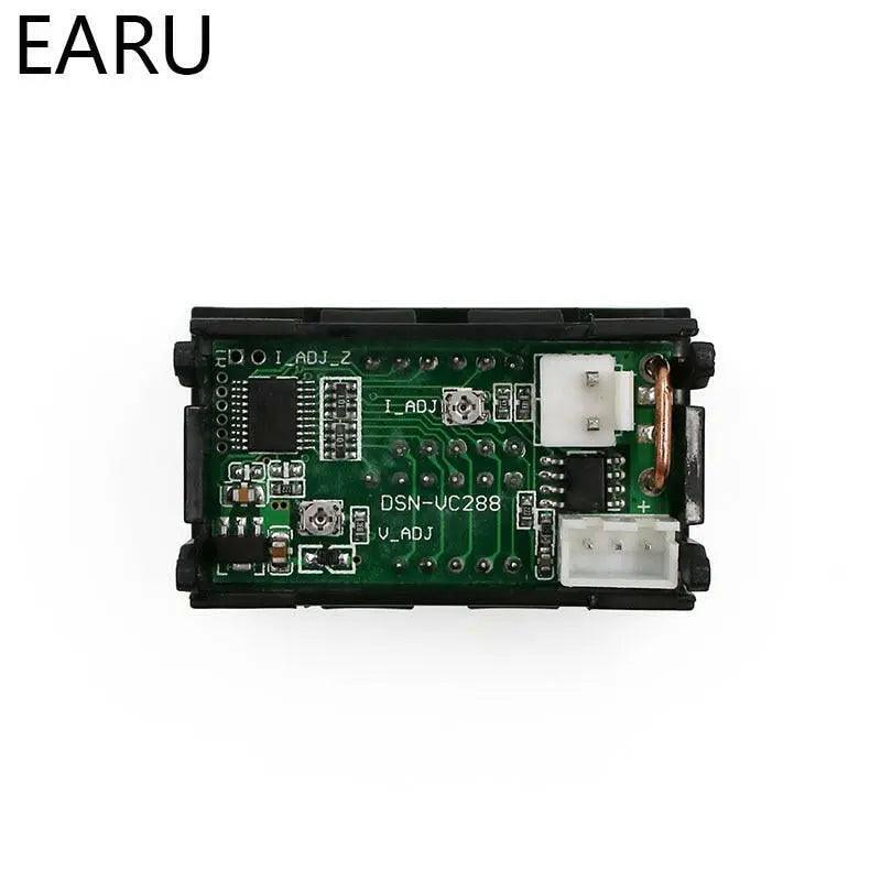 EARU-  DC100V 10A Voltage Current Meter Gauge Tester for Car - electrical center b2c