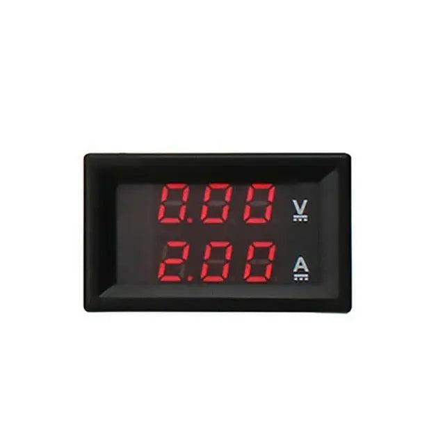 EARU-  DC100V 10A Voltage Current Meter Gauge Tester for Car - electrical center b2c