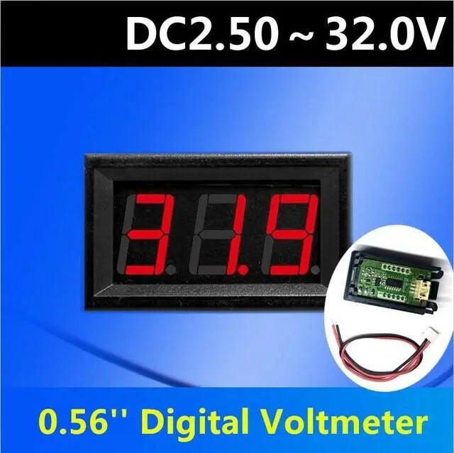 EARU-  DC100V 10A Voltage Current Meter Gauge Tester for Car - electrical center b2c