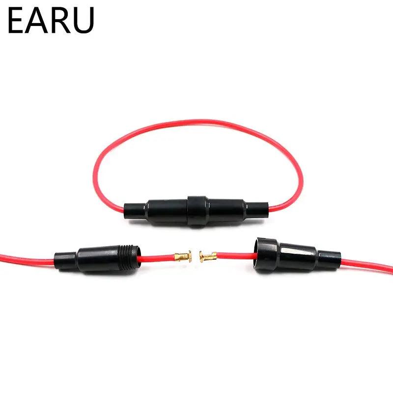 EARU- Screw Type Glass Fuse Holder| 5X20mm - electrical center b2c