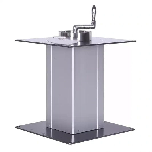 tatami lift column, hand crank desk leg, manual lift table leg, 6061 aluminum lift column, RV adjustable table leg, hidden desk lift mechanism, 500kg static load lift, telescopic lift column, tatami bed lift, hand operated lift, manual height adjustable desk leg, small/medium/large aluminum lift column, 18/25/30mm disc height, Q305 support plate, mold steel trapezoidal screw