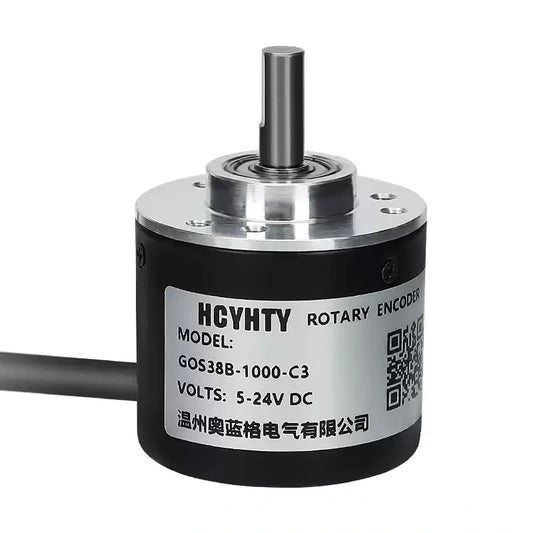 rotary encoder, incremental encoder, optical rotary encoder, photoelectric encoder, pulse encoder, position sensor,
GOS38B encoder, 1024P/R encoder, NPN open collector encoder, line driver encoder, 5V 24V rotary encoder,IP54 encoder, 5000rpm rotary encoder, 20kHz high frequency encoder, incremental pulse sensor, complementary output encoder,
encoder for packaging machine, encoder for tile press machine, CNC machine encoder, PLC servo motor encoder, printing machinery sensor, elevator