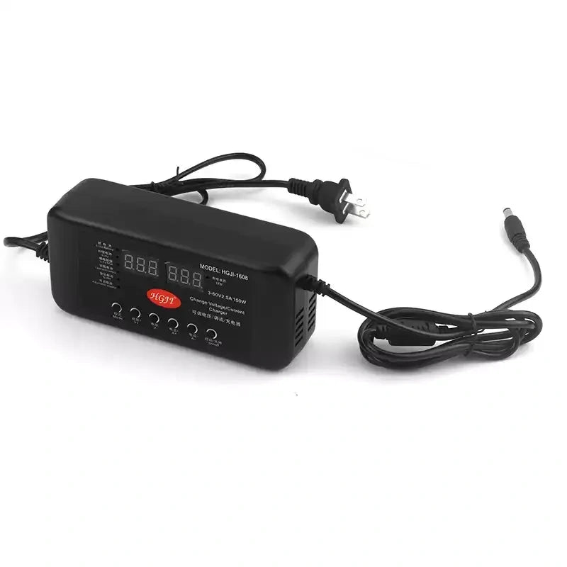Adjustable DC Power Supply 3-60V 2.5A / 3-90V 1.5A, Digital Display Variable Voltage Current Charger