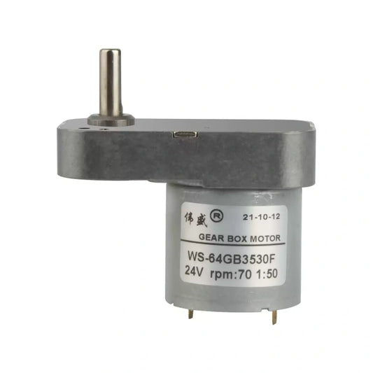 7-shape 520 DC motor, right angle gear motor, 12V DC gear motor, 24V DC gear motor, low speed high torque motor, vending machine motor, arcade game motor, kiosk motor, reversible DC motor, PWM speed control motor