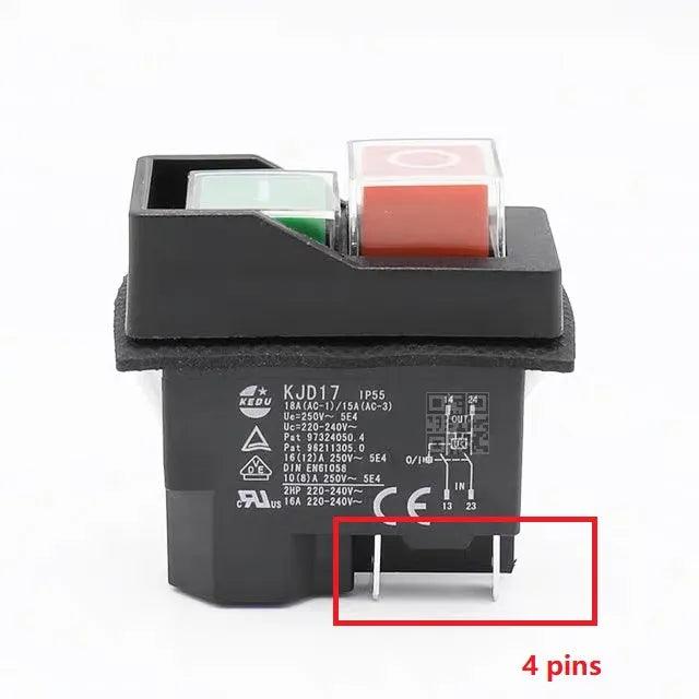 47463020724417KJD17 KJD17F/16 Electromagnetic Slicer Switch KLD28A Start Stop Button