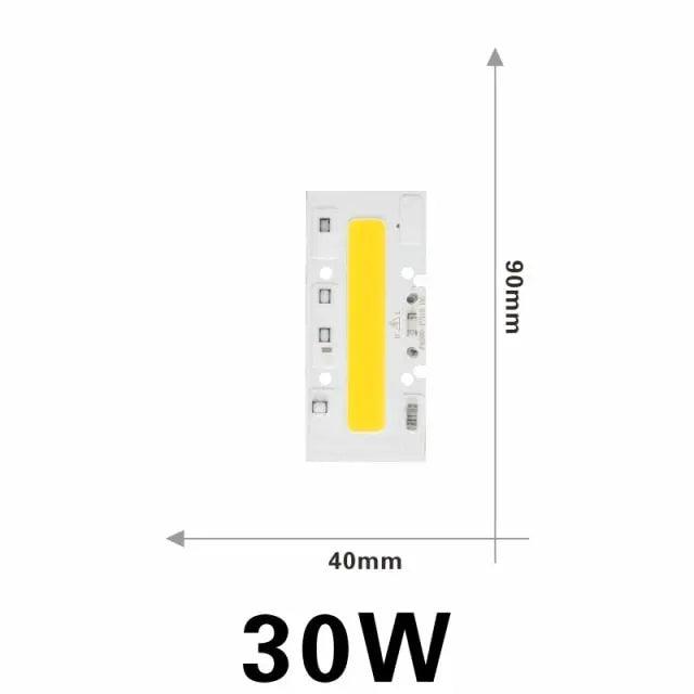 LATTUSO- 10pcs/lot COB Chip| 10W-50W Cold/Warm light optional - electrical center b2c