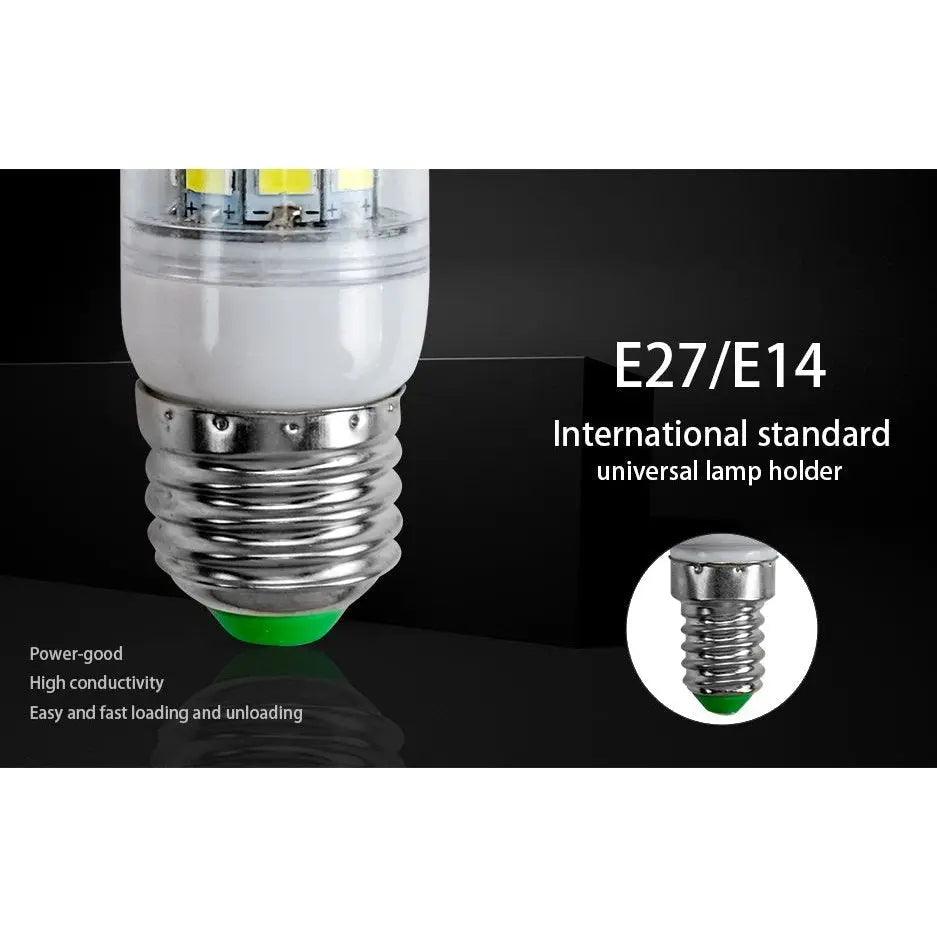 LATTUSO- 10pcs/lot LED Bulb Lamp E27 E14/ 24-72Leds Light Bulbs optional - electrical center b2c