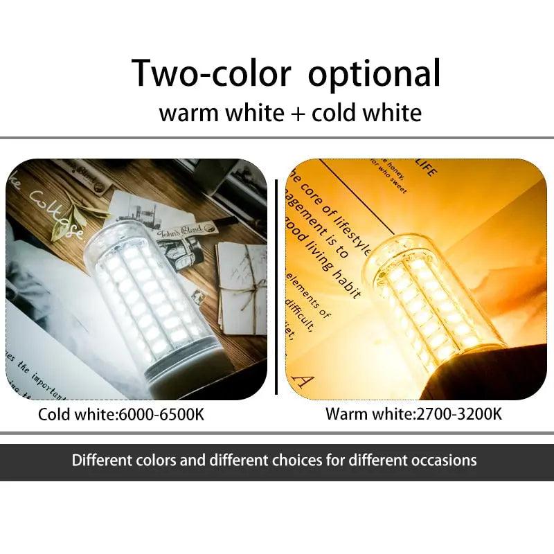 LATTUSO- 10pcs/lot LED Bulb Lamp E27 E14/ 24-72Leds Light Bulbs optional - electrical center b2c