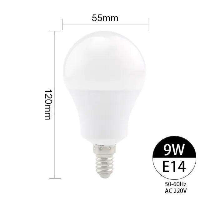 LATTUSO- 2Pcs/Lot LED Bulb E14 E27 /3W -20W optional - electrical center b2c