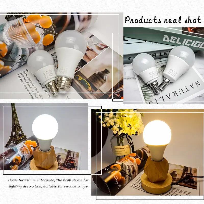 LATTUSO- 2Pcs/Lot LED Bulb E14 E27 /3W -20W optional - electrical center b2c