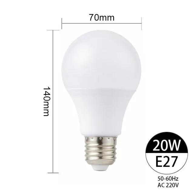LATTUSO- 2Pcs/Lot LED Bulb E14 E27 /3W -20W optional - electrical center b2c