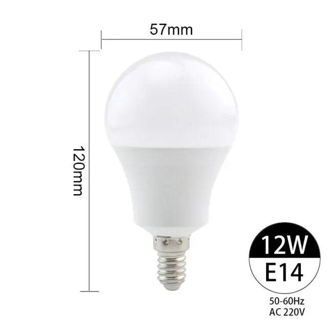 LATTUSO- 2Pcs/Lot LED Bulb E14 E27 /3W -20W optional - electrical center b2c