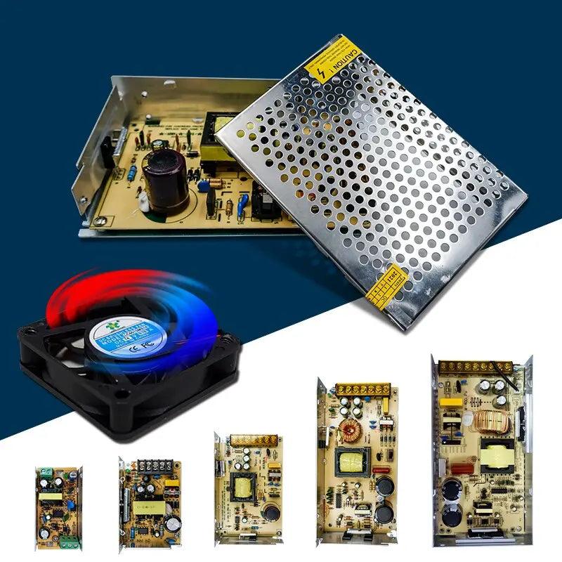 LATTUSO- Transformers 220V To 12V / Led Strip Power Adapter 1A-30A optional - electrical center b2c