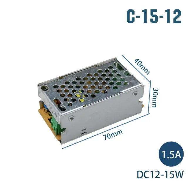 LATTUSO- Transformers 220V To 12V / Led Strip Power Adapter 1A-30A optional - electrical center b2c