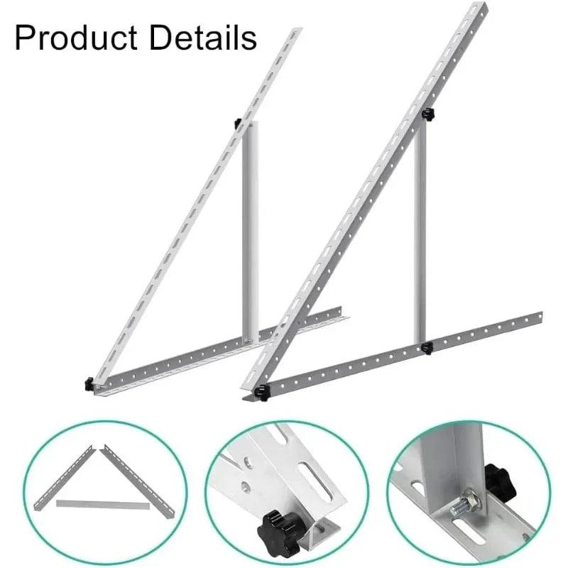 LEADER SOLAR 556/712/1040 for 100W To 300W Solar Panel Adjustable Triangle Aluminum Solar Panel Roof Mounting Bracket