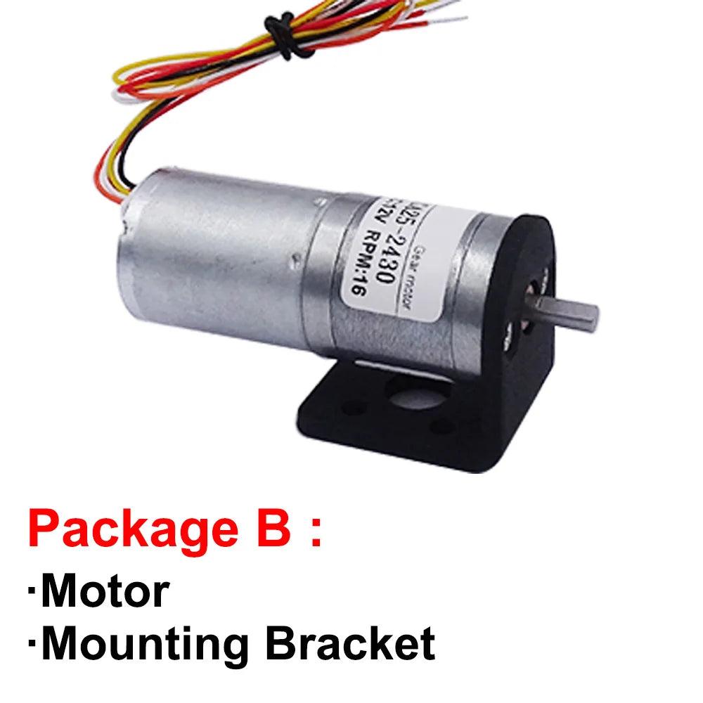 Long Life 12V 24V Mini Brushless Electric DC Geared Motor With Brake Reversed FG Signal 14 To 1550RPM BLDC Motor 24V In DC Motor,geared bldc motor