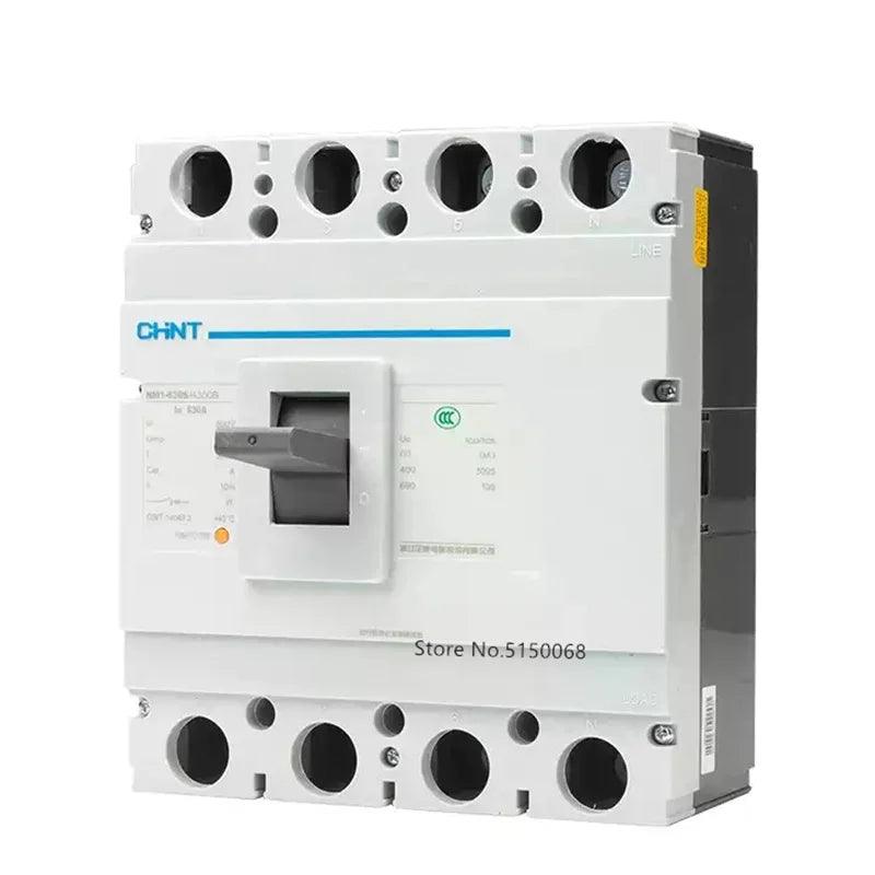 CHINT MCCB Molded Case Circuit Breaker NM1 EZC100 NSX100 NSX100N EZC100F EZC100H 10A-630A 3P 4P 125A 160A 200A 250A 350A 630A