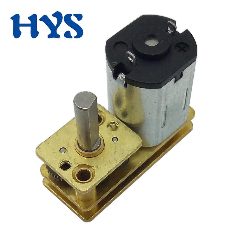 Mini N20 6V DC Motor Flip Speed Reduction 15RPM-300RPM Gear Motor with Metal Gearbox Geared Motor For Robot DIY,flip n20 gear motor
