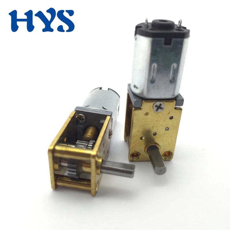 N20 DC 3V 6V 12V Micro Gear Motor 4RPM To 361RPM Low Speed Gear Motor Electric Mini Reducer Motor Reduction Gear Motor