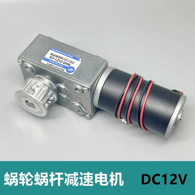 New High Torque Worm Gear Right Angle Reduction Motor 5840-31ZY DC 12V 260rpm Speed Regulation/Positive And Negative Rotation
