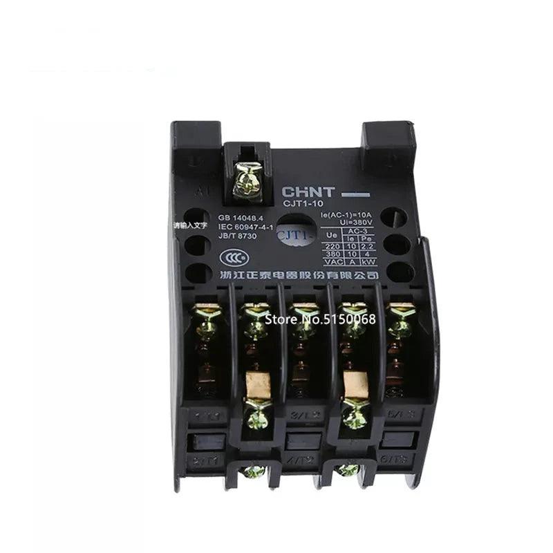 Original CHINT CJT1-10 CJT1-20 CJT1-40 CJT1-60 CJT1-100 CJT1-150 Amp AC220V 380V Contactor AC Contactor CJX2 NXC LC1,chint cjt1-20
