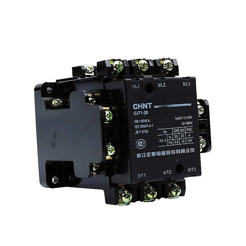 Original CHINT CJT1-10 CJT1-20 CJT1-40 CJT1-60 CJT1-100 CJT1-150 Amp AC220V 380V Contactor AC Contactor CJX2 NXC LC1,chint cjt1-20