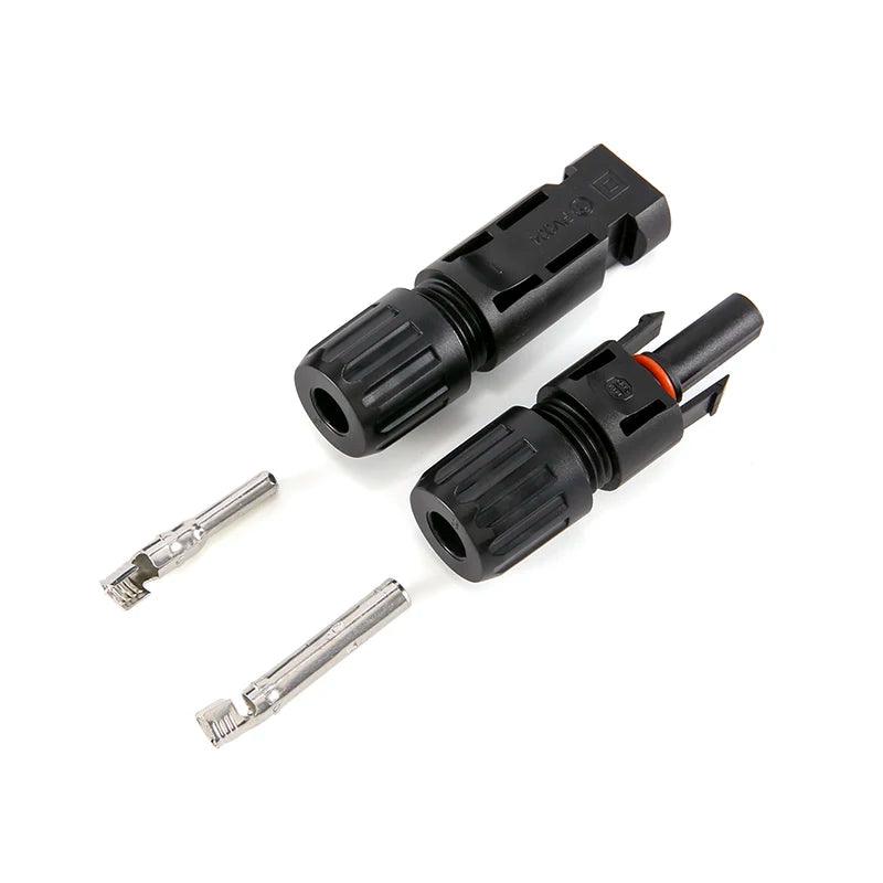 PV004 TÜV Genehmigt Free shipping IP68 DC Solar Connector 1000V30A Panel Stecker Connectors Kit for Cable 2.5/4/6mm2